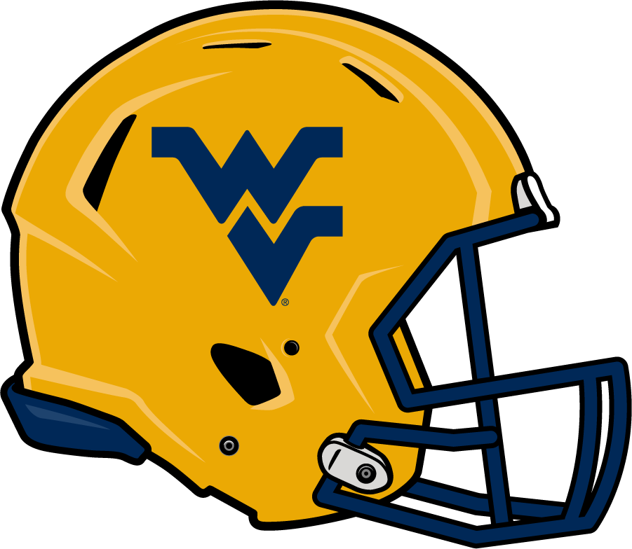 West Virginia Mountaineers 2014-Pres Helmet Logo v3 diy iron on heat transfer